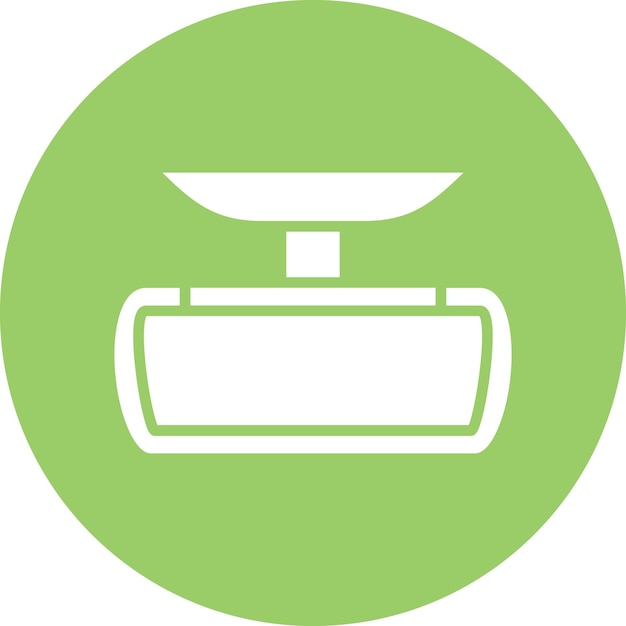 Estilo del icono del espejo retrovisor de diseño vectorial