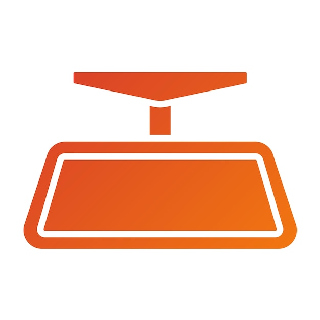 Estilo del icono del espejo retrovisor de diseño vectorial