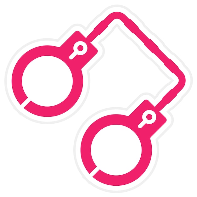 Estilo del icono de las esposas