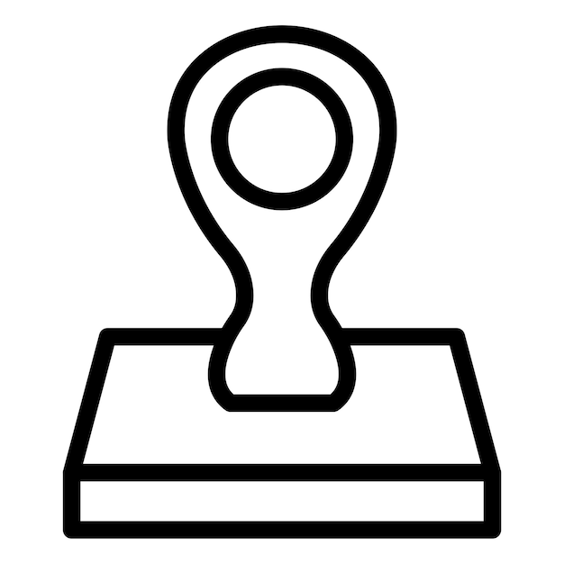 Estilo de icono estampado de diseño vectorial