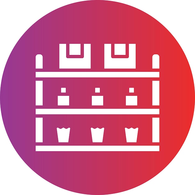 Estilo del icono de las estanterías