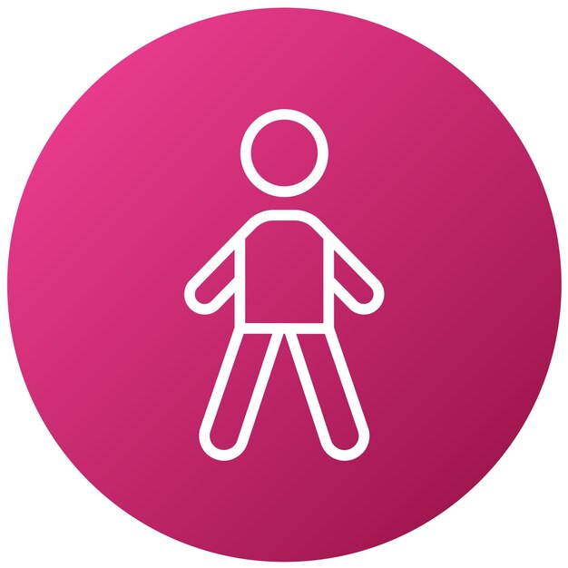 Estilo del icono de estiramiento del diseño vectorial