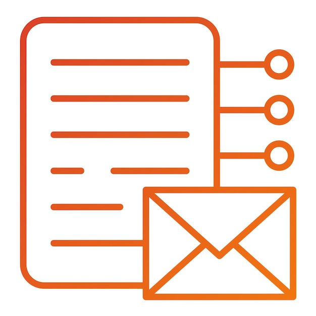 Estilo del icono de la estrategia de la marca