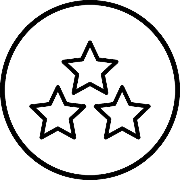 Estilo del icono de las estrellas
