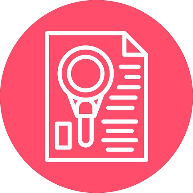 Estilo del icono de estudio de caso
