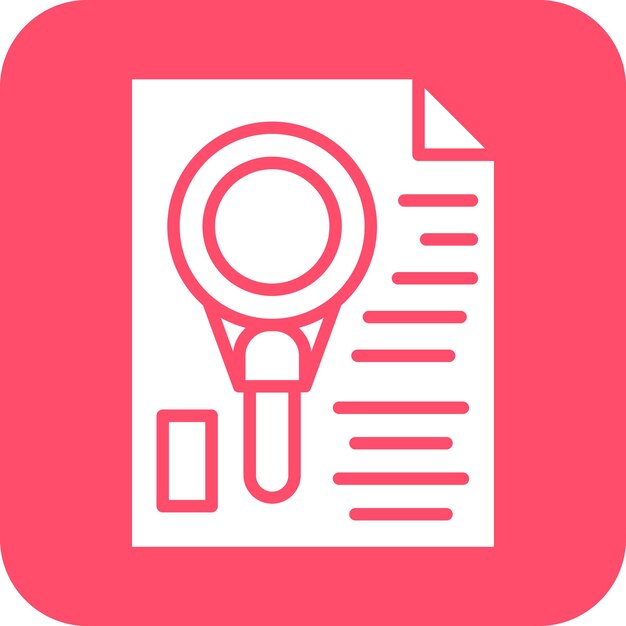 Estilo del icono de estudio de caso