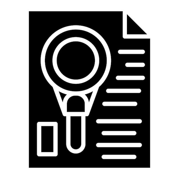 Estilo del icono de estudio de caso