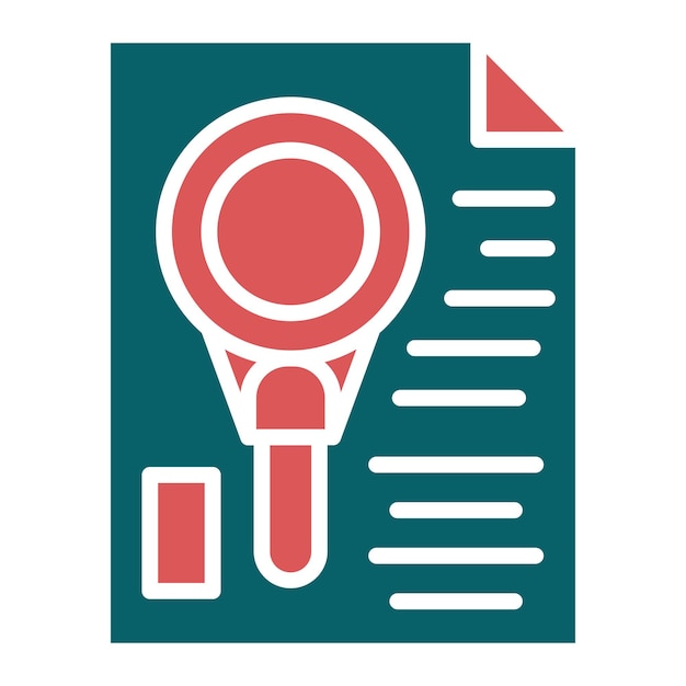 Estilo del icono de estudio de caso