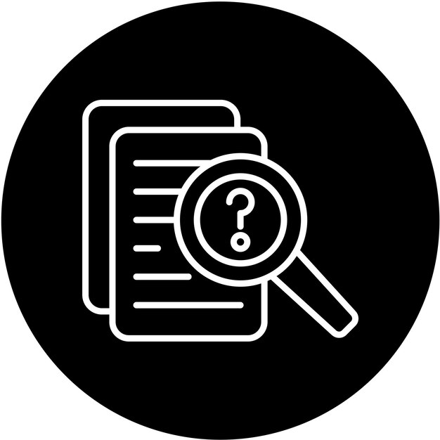 Estilo del icono de estudio de caso