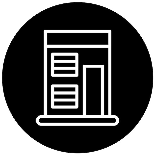 Estilo de icono del estudio de diseño vectorial de tatuajes
