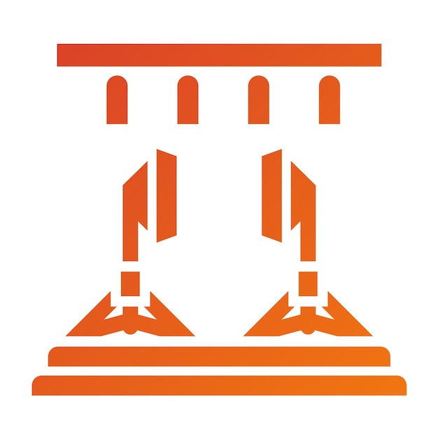 Estilo de icono del estudio de diseño vectorial