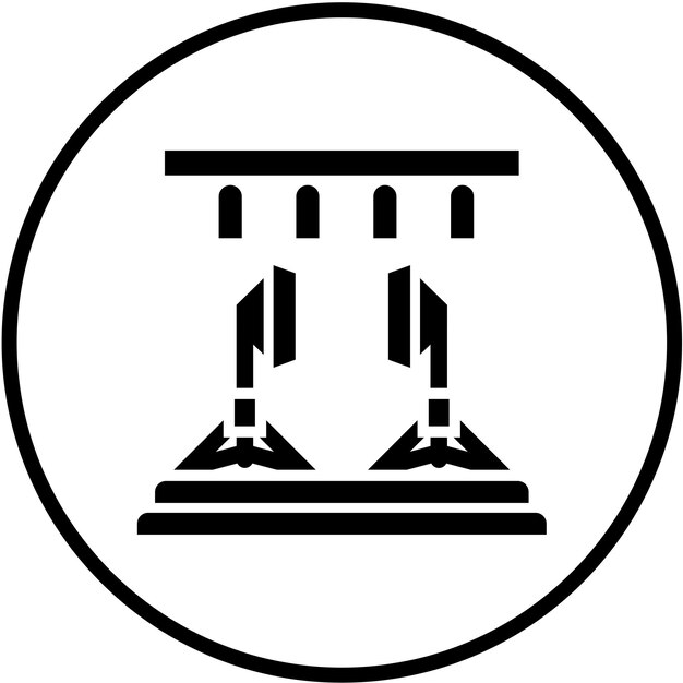 Estilo de icono del estudio de diseño vectorial