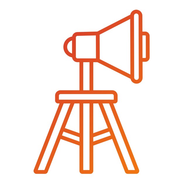 Estilo de icono del estudio de diseño vectorial