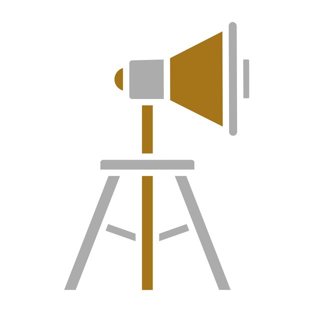 Estilo de icono del estudio de diseño vectorial