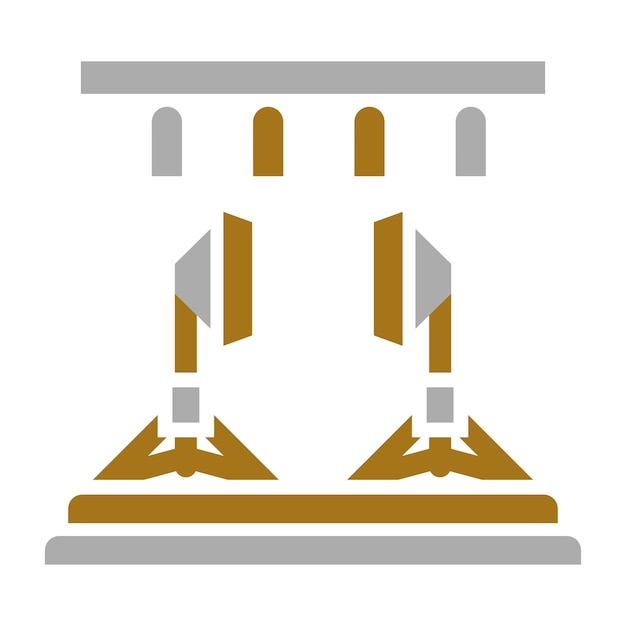 Estilo de icono del estudio de diseño vectorial