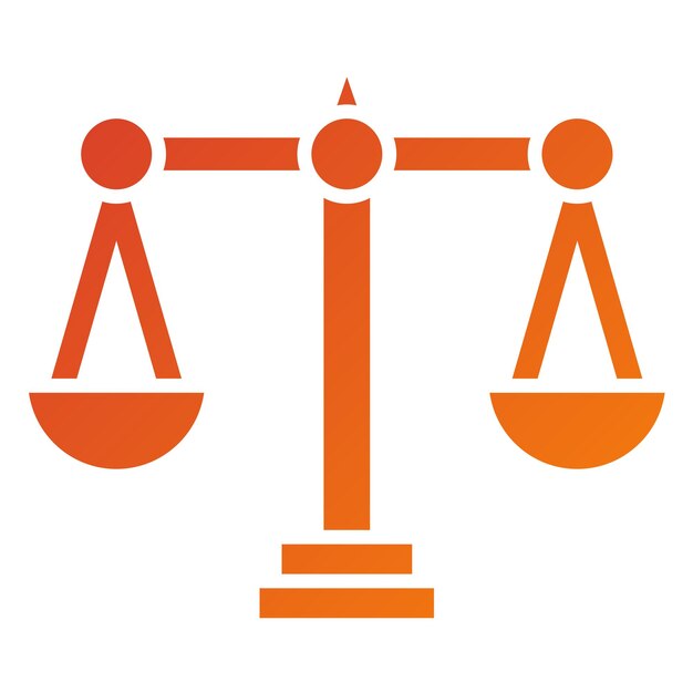 Estilo del icono de la ética del diseño vectorial