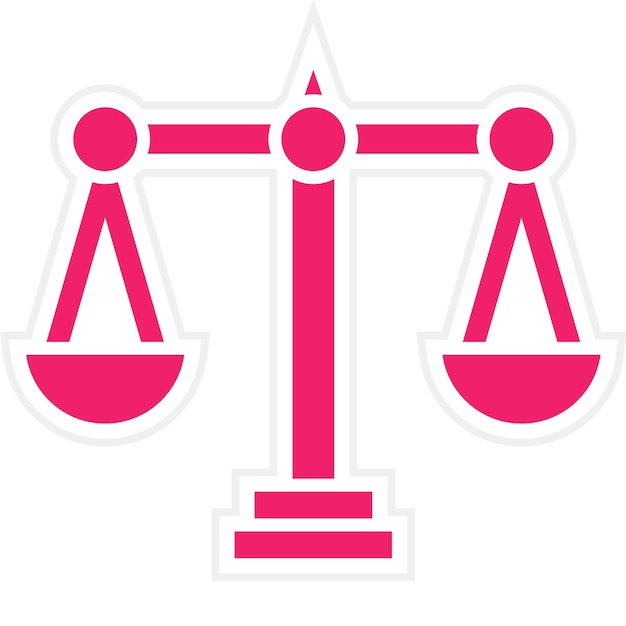 Estilo del icono de la ética del diseño vectorial