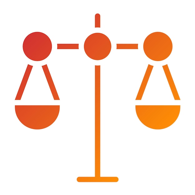 Estilo del icono de la ética del diseño vectorial
