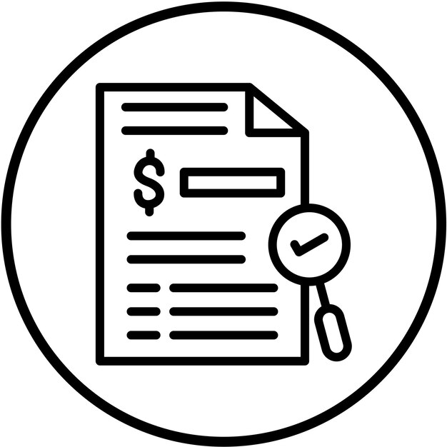Estilo de icono de evaluación de bienestar de diseño vectorial