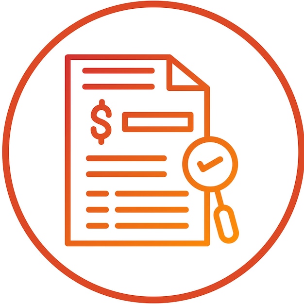 Estilo de icono de evaluación de bienestar de diseño vectorial