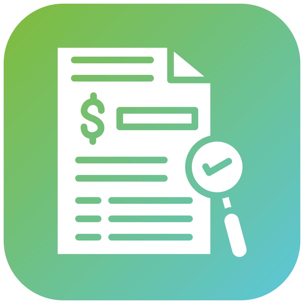Estilo de icono de evaluación de bienestar de diseño vectorial