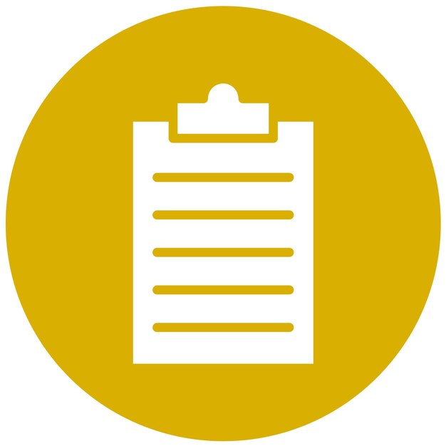 Estilo del icono de evaluación de las necesidades de diseño vectorial