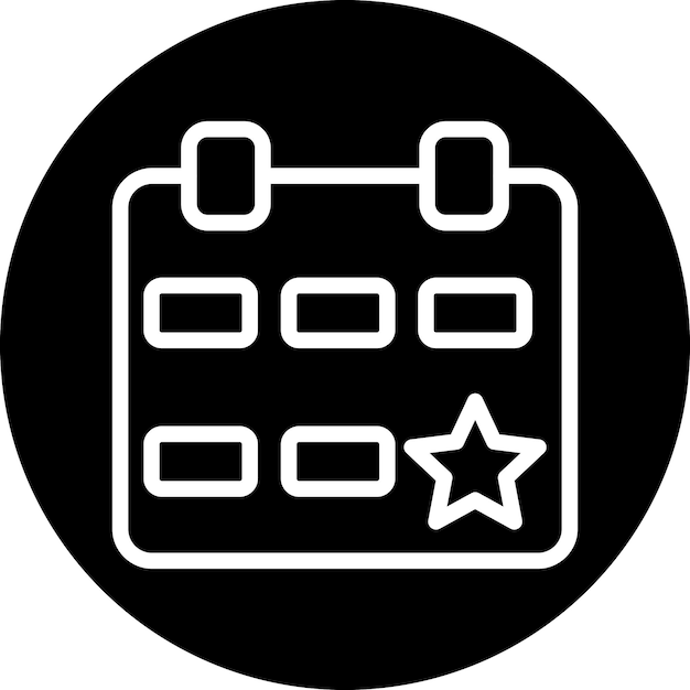 Estilo del icono del evento de cumpleaños