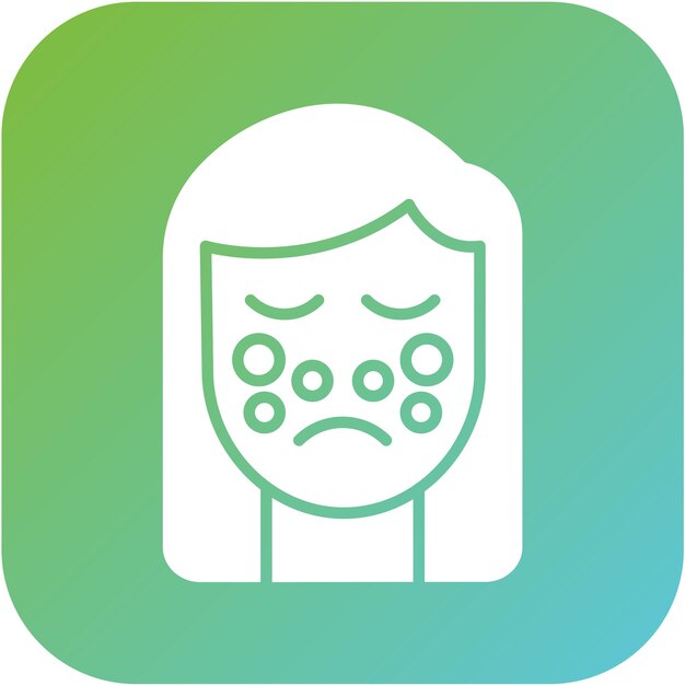 Estilo del icono de exfoliación de diseño vectorial