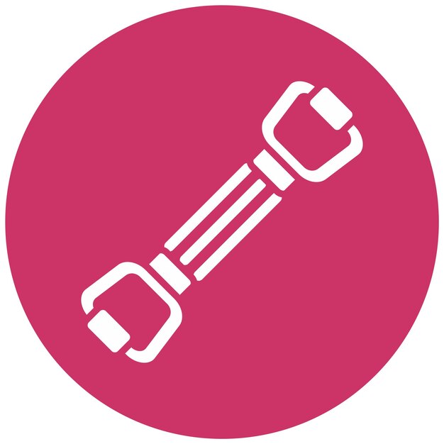 Estilo del icono del expansor de diseño vectorial