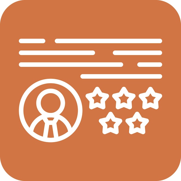 Estilo de icono de la experiencia de diseño vectorial