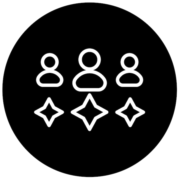 Estilo de icono de la experiencia de diseño vectorial
