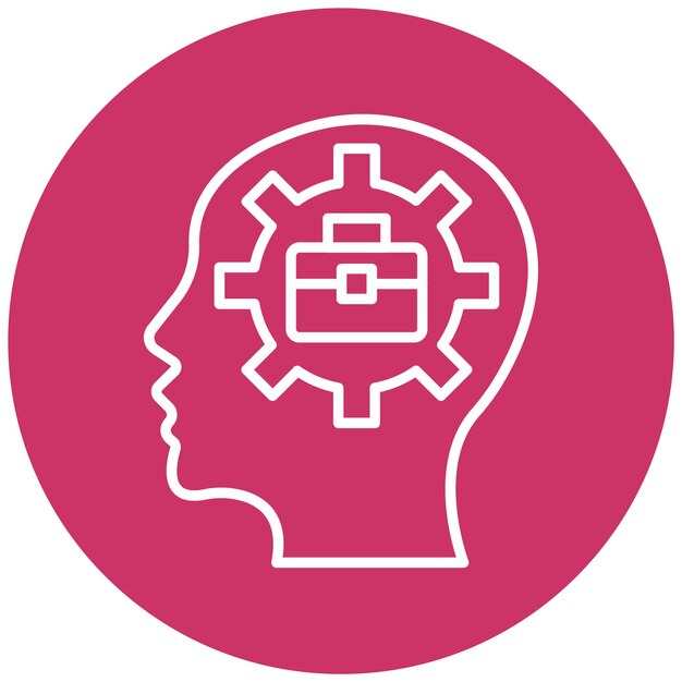 Estilo de icono de la experiencia de diseño vectorial