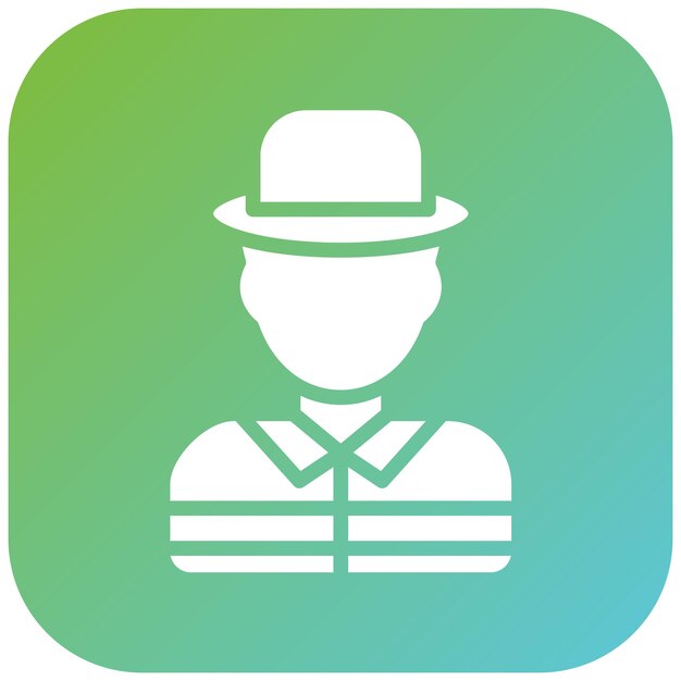 Estilo del icono del explorador de diseño vectorial