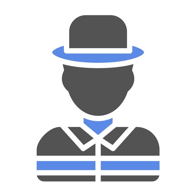 Estilo del icono del explorador de diseño vectorial