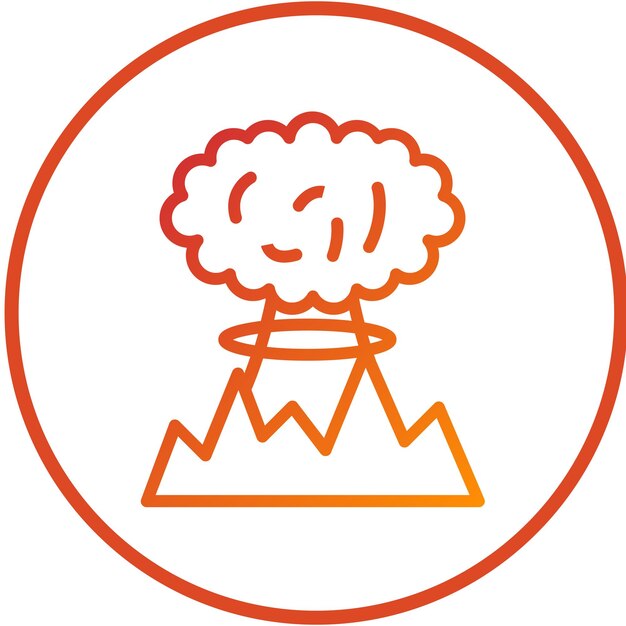 Estilo del icono de la explosión del diseño vectorial