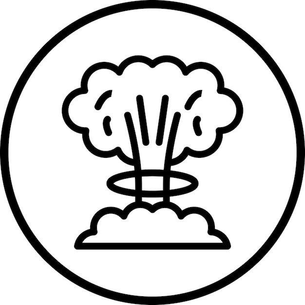 Estilo del icono de la explosión
