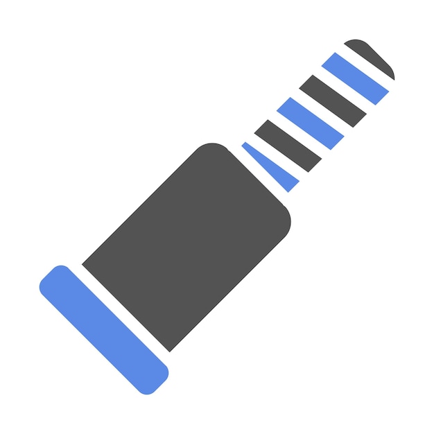 Estilo del icono de la extensión de la válvula de neumáticos de diseño vectorial