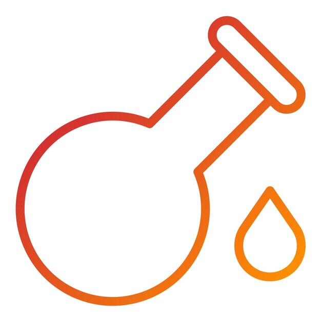 Estilo del icono del extractor de fluidos de diseño vectorial