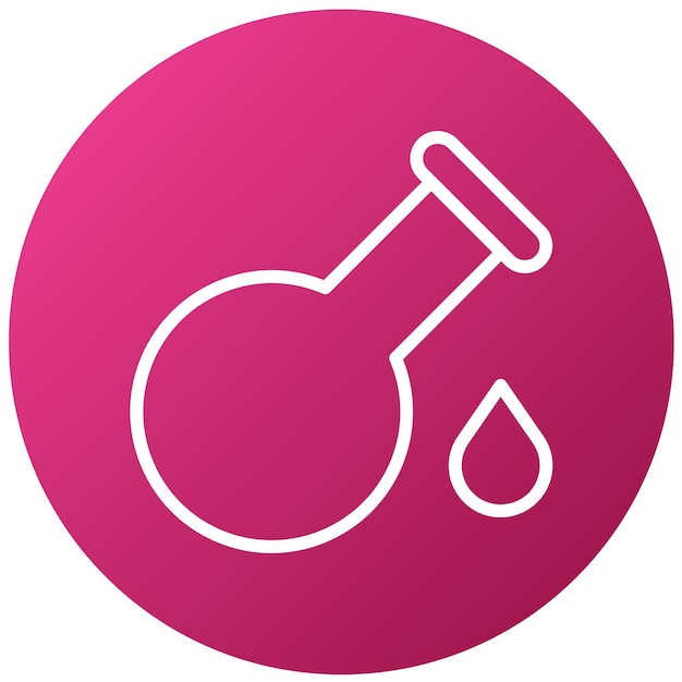 Estilo del icono del extractor de fluidos de diseño vectorial