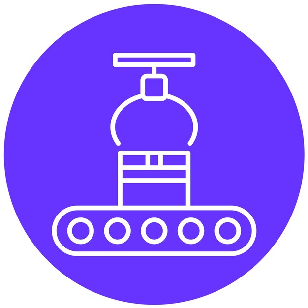 Estilo de icono de fabricación de diseño vectorial
