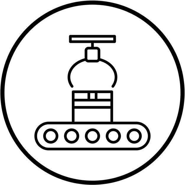 Estilo de icono de fabricación de diseño vectorial