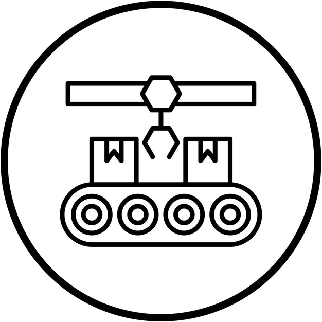 Estilo de icono de fabricación de diseño vectorial