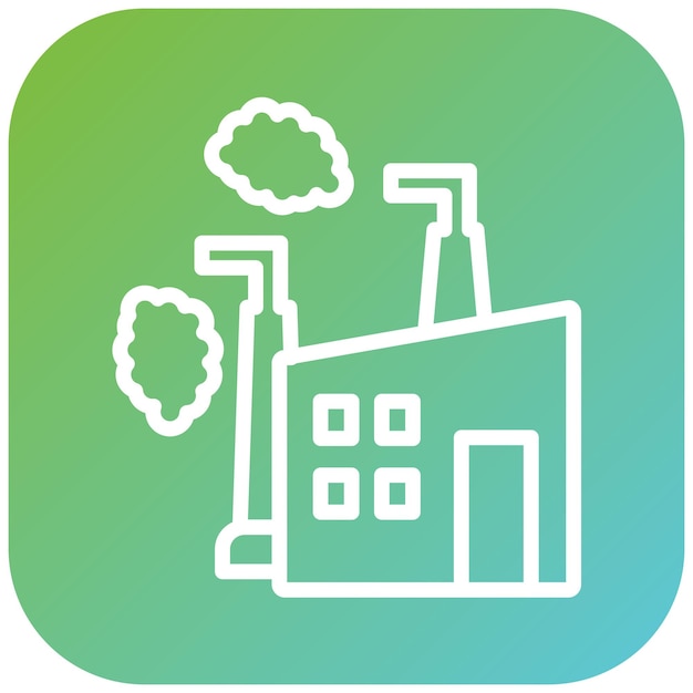 Estilo del icono del fabricante del diseño vectorial