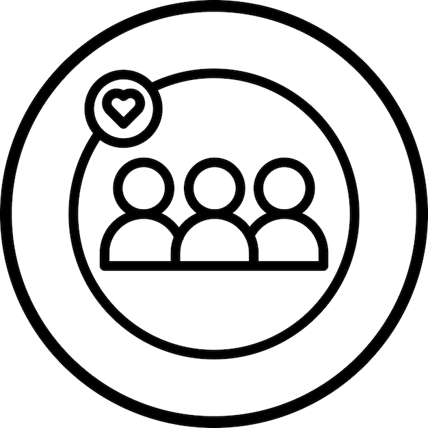 Estilo de icono de la familia de diseños vectoriales