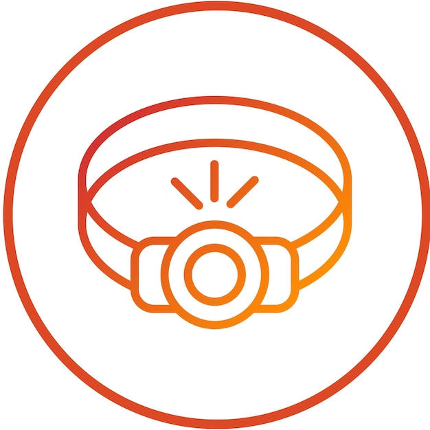 Estilo del icono del faro de diseño vectorial