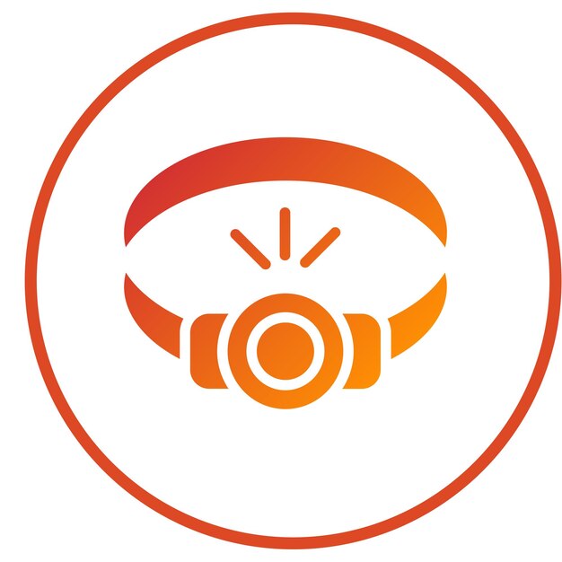 Estilo del icono del faro de diseño vectorial