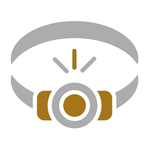 Estilo del icono del faro de diseño vectorial