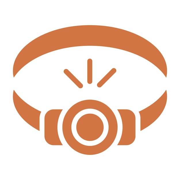Estilo del icono del faro de diseño vectorial