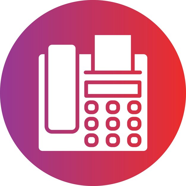 Estilo del icono de fax