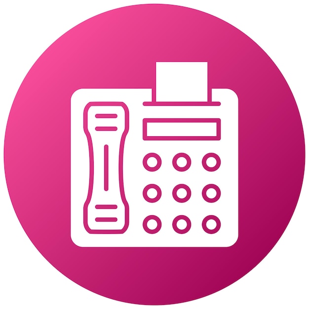 Estilo del icono de fax